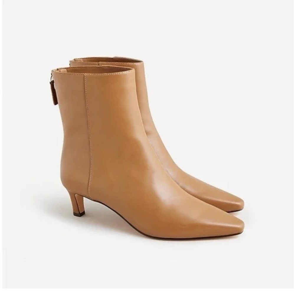 J.Crew Stevie ankle boots in Tan leather BT910 Size 7